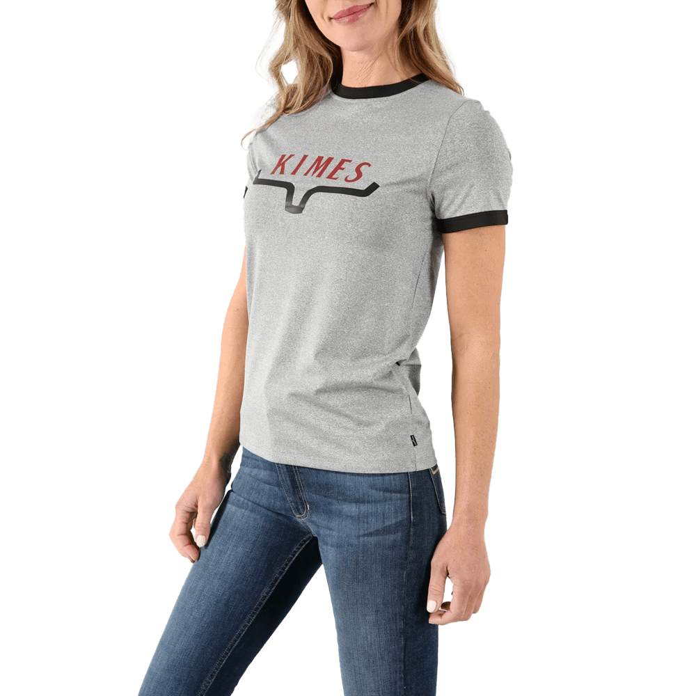 Kimes Ranch Women's Fast Grey Tech T-Shirt