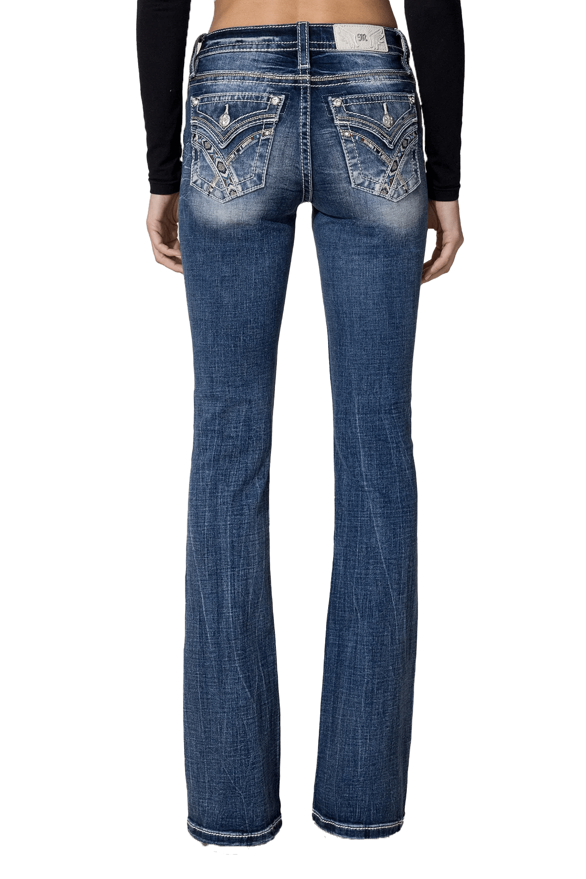Miss Me Boot Cut Tribal Road Jeans