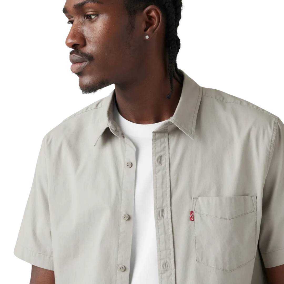 Levi Strauss Men's Classic Paloma Grey Shirt