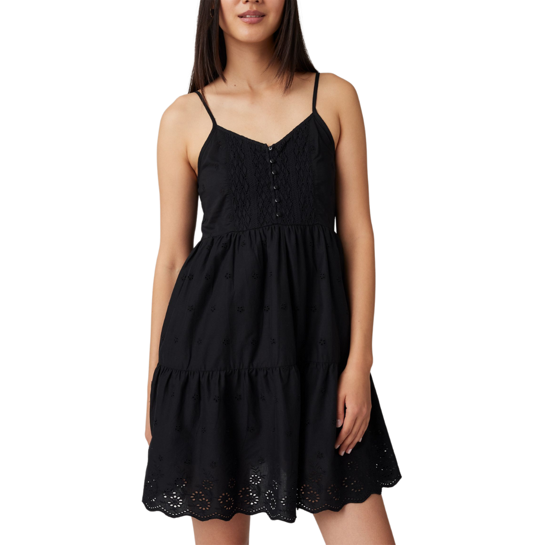 Levi Strauss Women's Cora Anthracite Night Black Dress