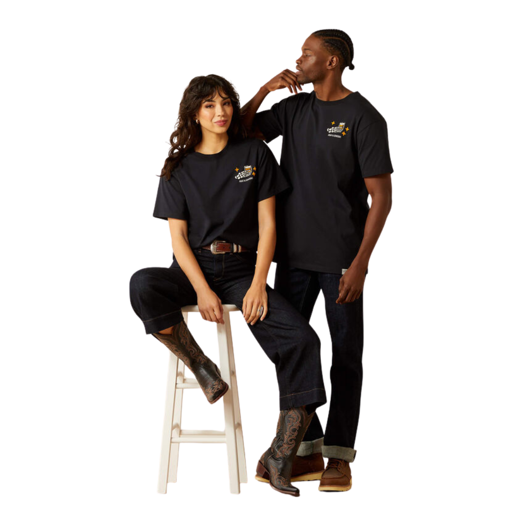 Ariat Unisex Sendero When Life Gives You Agaves Black Tee Shirt