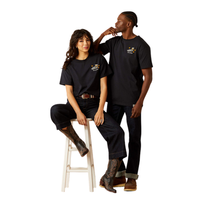 Ariat Unisex Sendero When Life Gives You Agaves Black Tee Shirt