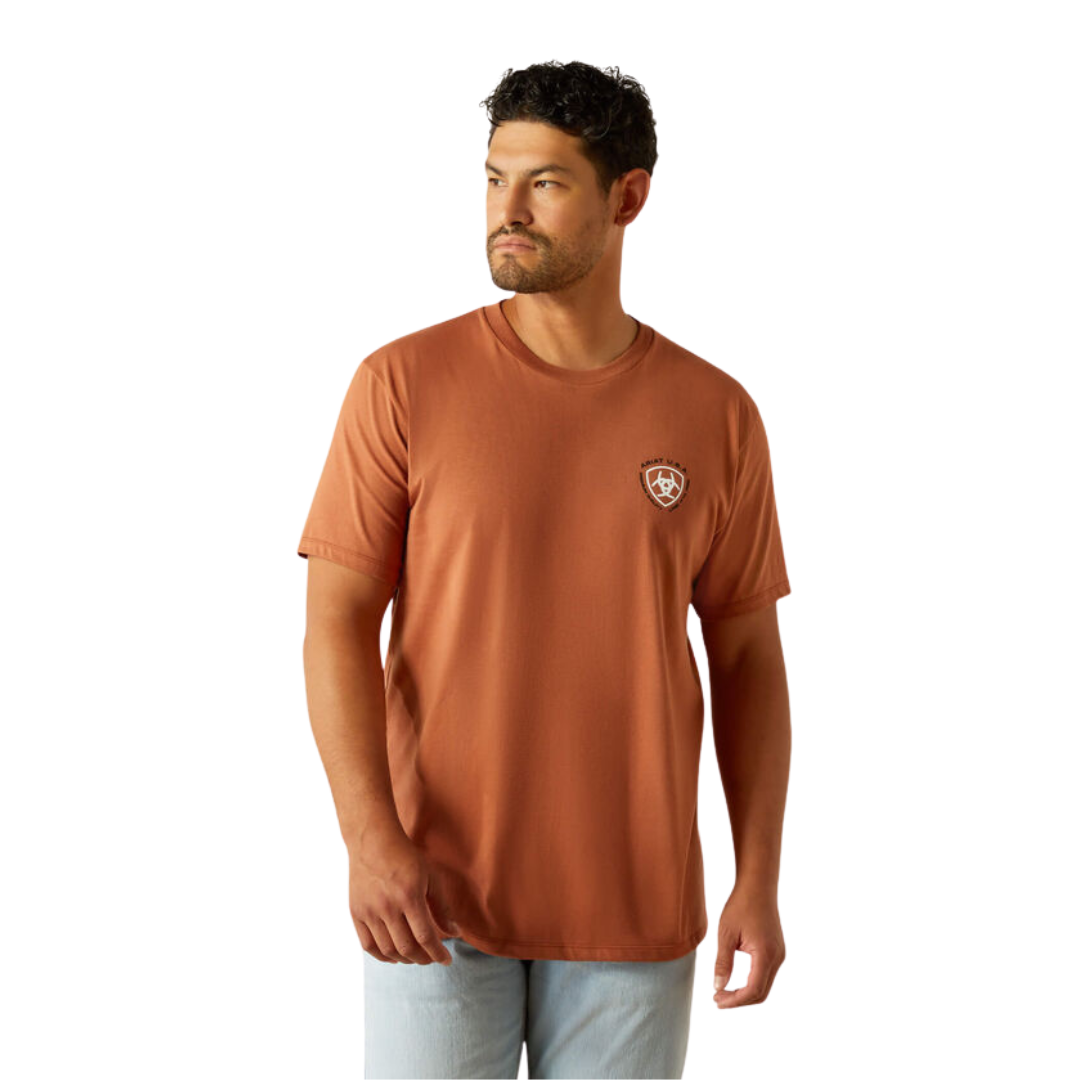 Ariat Men's Simple Seal Chutney Tee Shirt