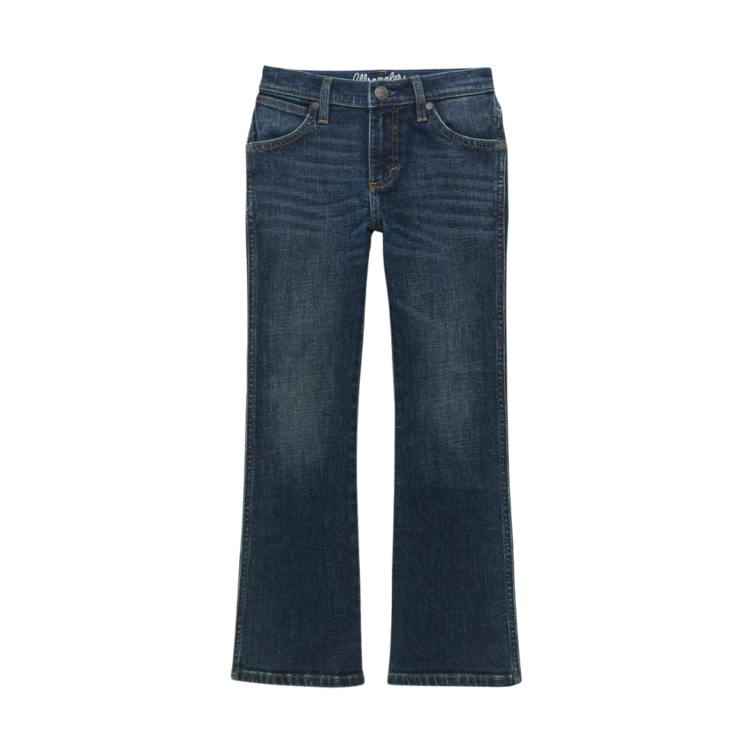 Wrangler Youth Boy's Retro Slim Bootcut Hayward Blue Jeans