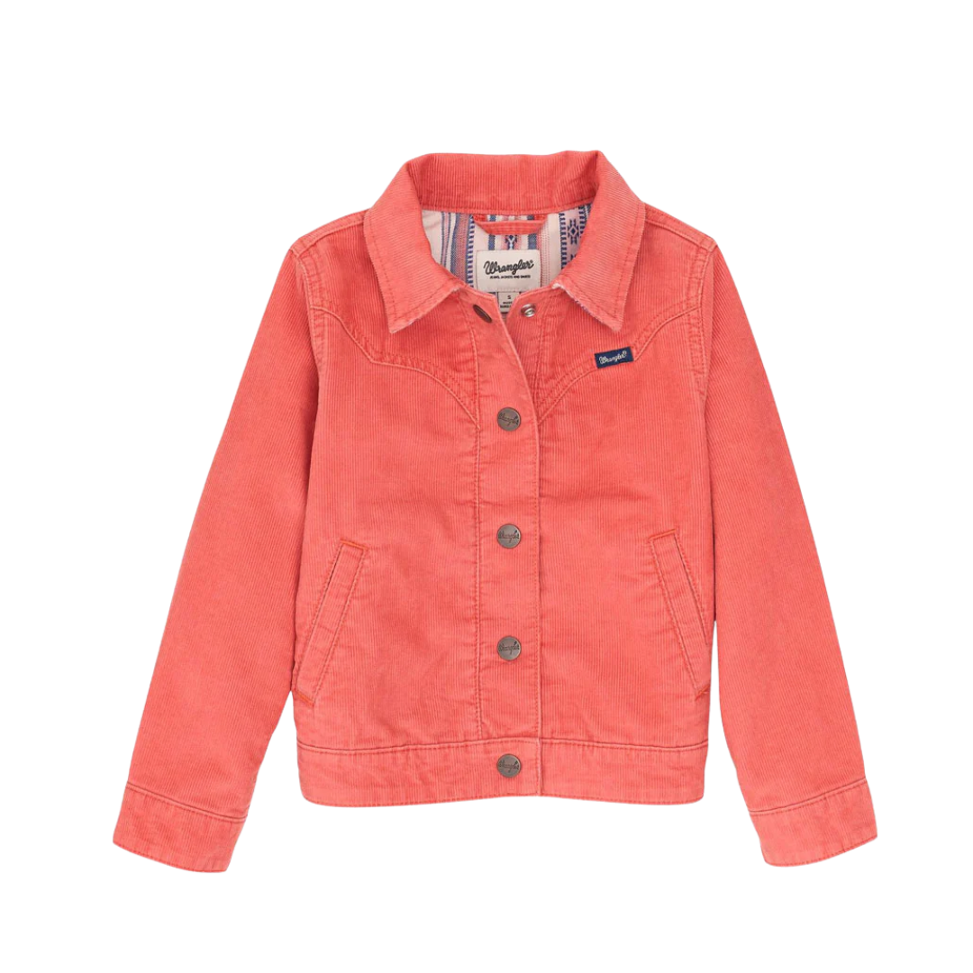 Wrangler Youth Girl´s Western Corduroy Coral Jacket