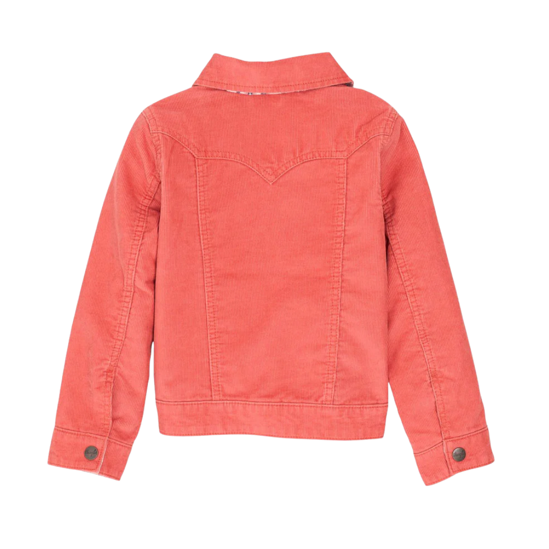 Wrangler Youth Girl´s Western Corduroy Coral Jacket