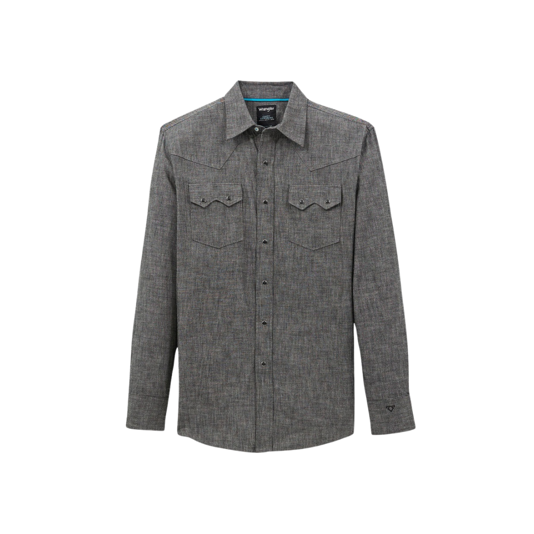 Wrangler Men's Cody Johnson Classic Black Shirt
