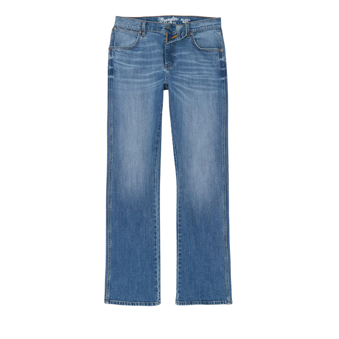 Wrangler Men's Retro Harris Relaxed Boot Cut Medium Jeans