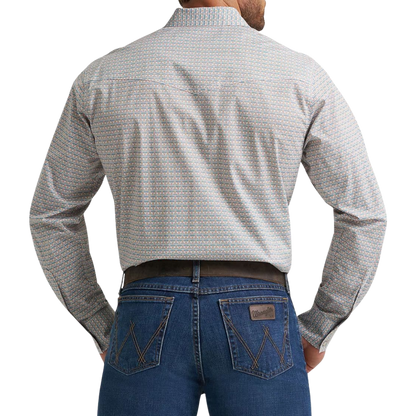 Wrangler Men’s 20X Western Snap Grey Shirt
