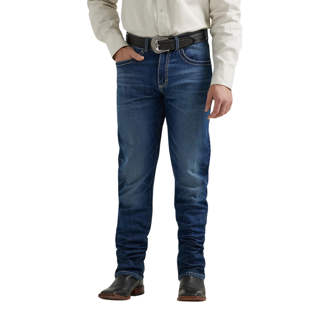 Wrangler Men's Rock 47 Slim Fit Bootcut Jeans