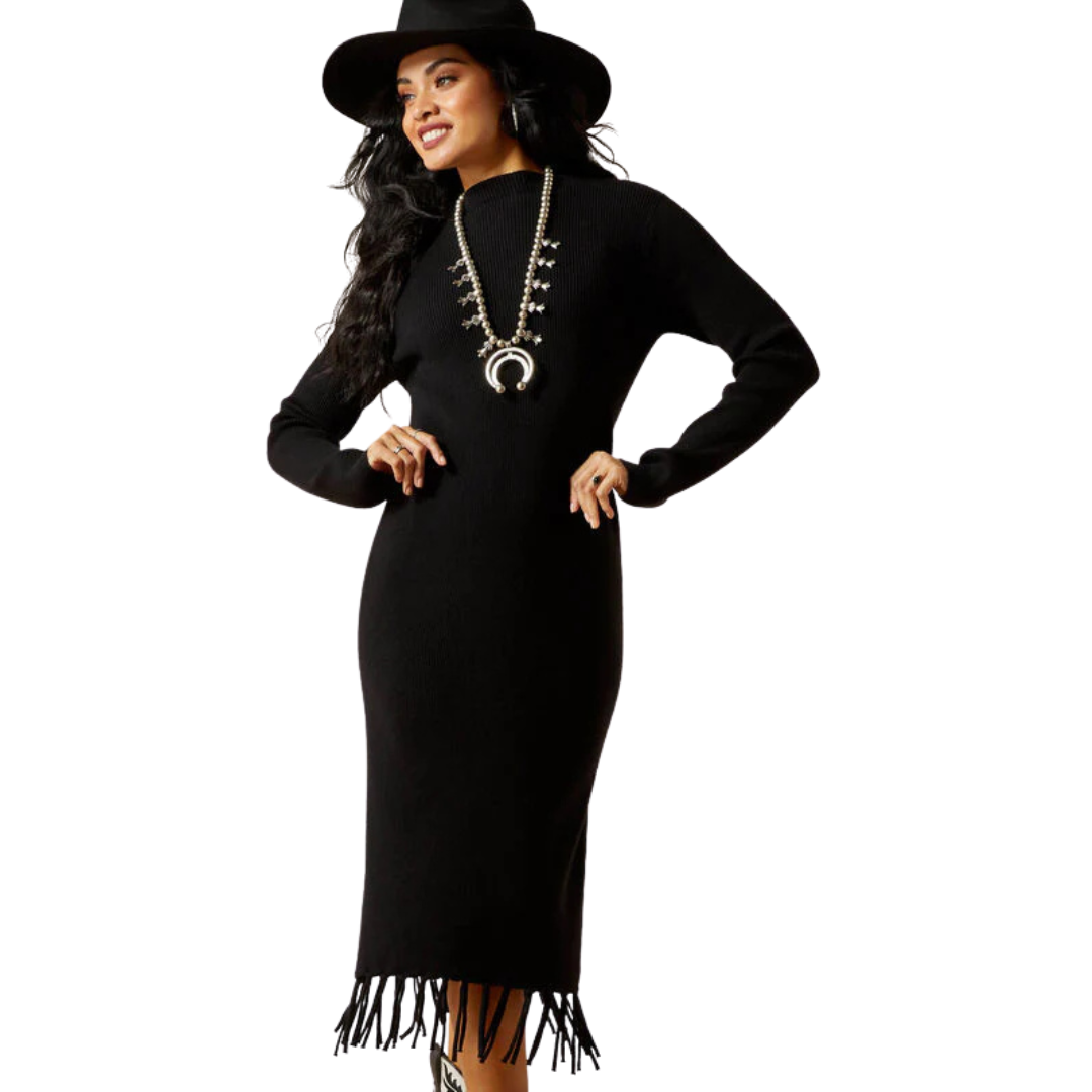 Ariat Women's Alicia Sweater Black Dress