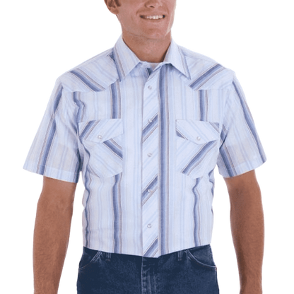 Wrangler Men's Western Short Sleeve Assortment Shirt