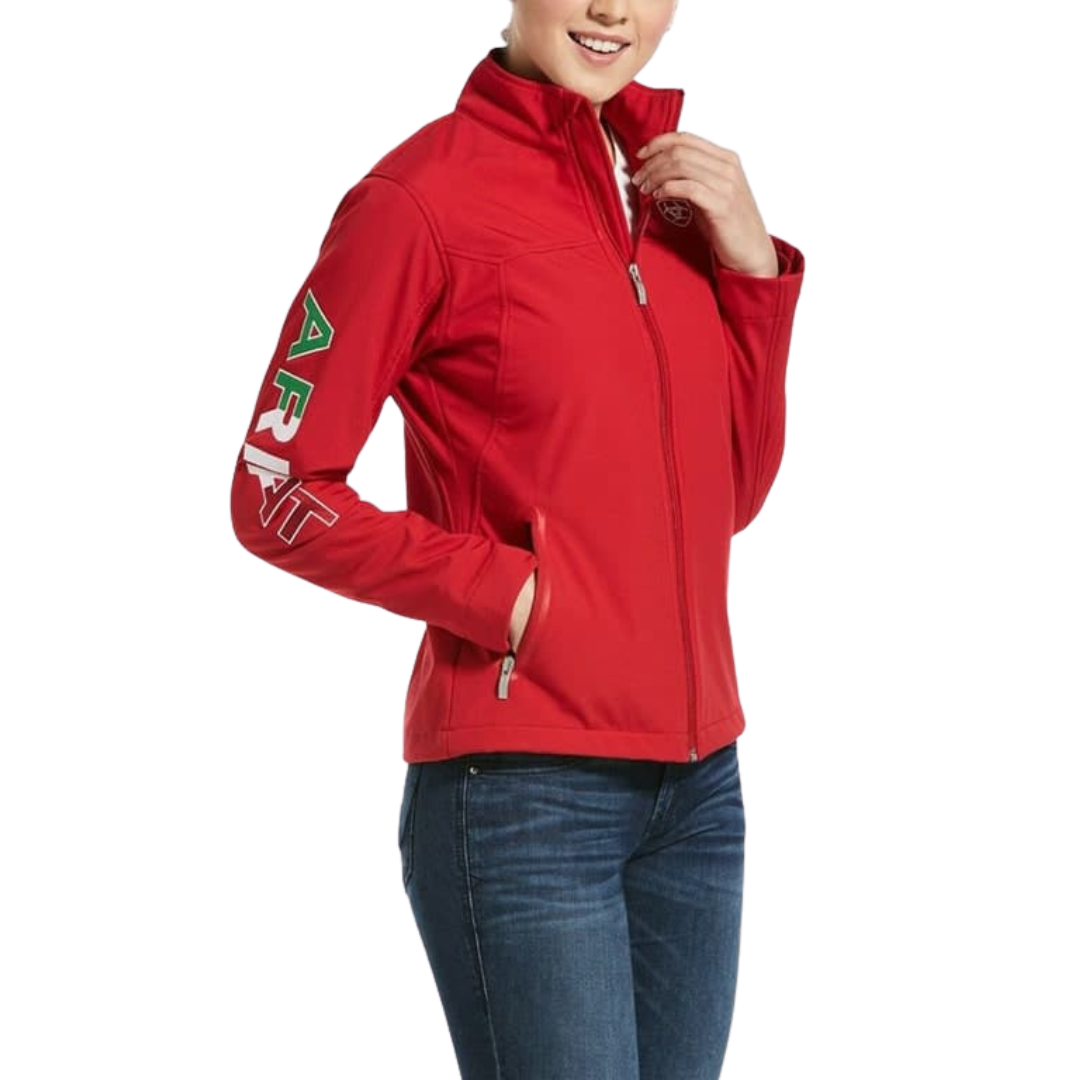 Ariat Women's Global Mexico Softshell Red Jacket