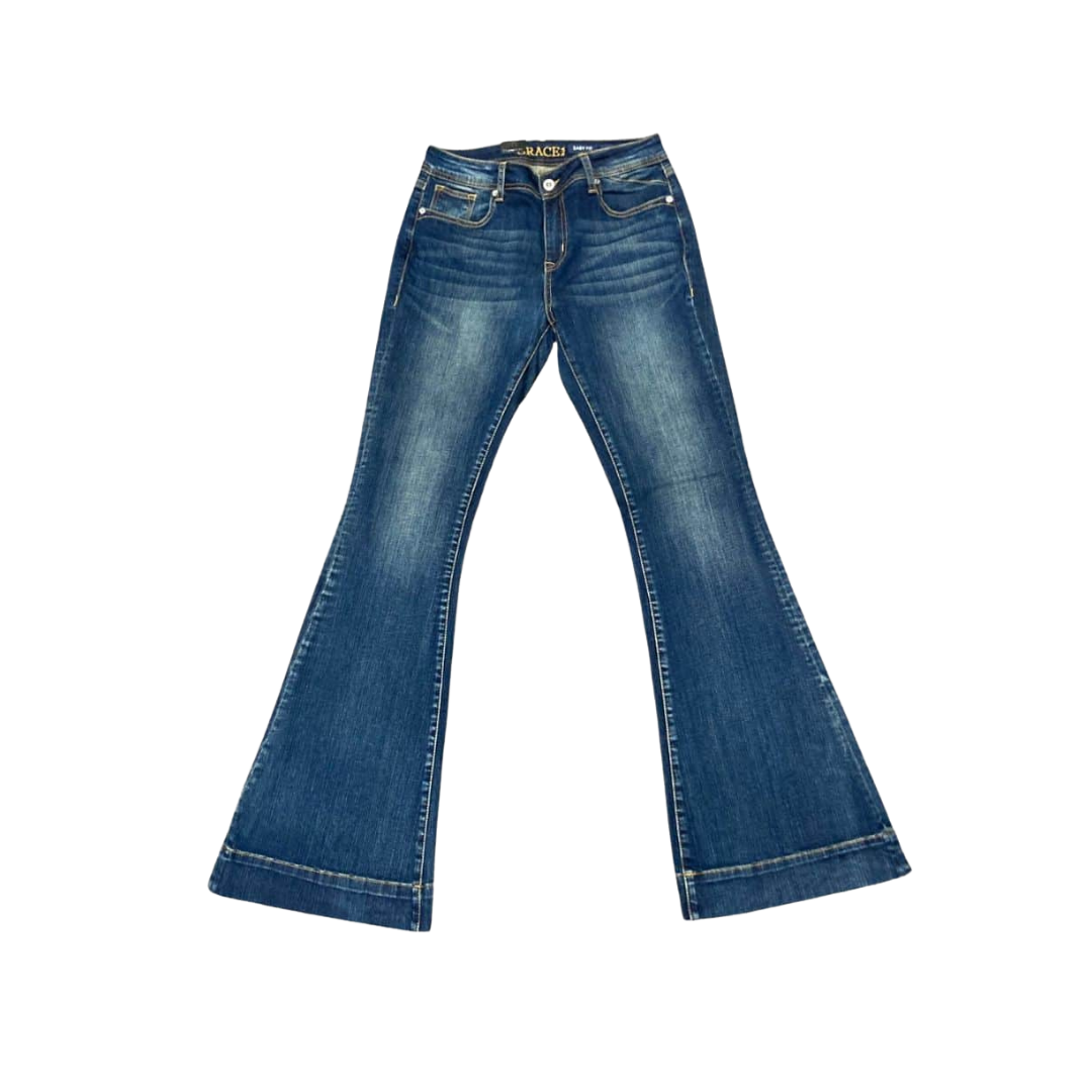Grace In La Women’s High Rise Blue Jeans