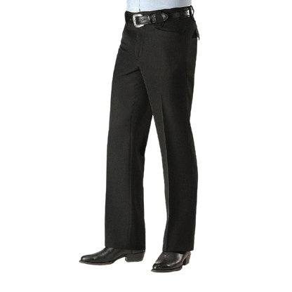 Circle S Men's Black Dress Ranch Pants - Quality Western Style Circle S Men's Black Dress Ranch Pants - Quality Western Style