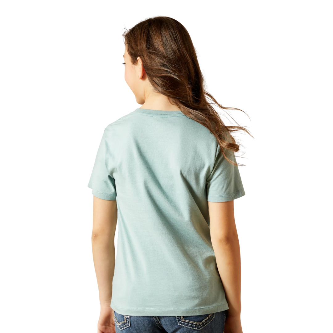 Ariat Youth Girl's Graphic Rivergreen Tee Shirt