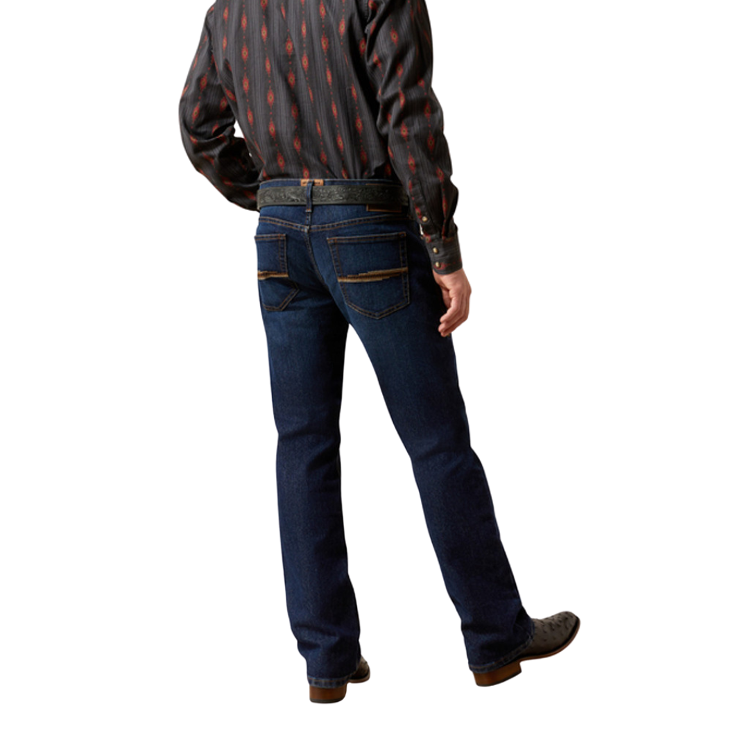 Ariat Men's M7 Slim Baron Straight Leg Blue Jeans