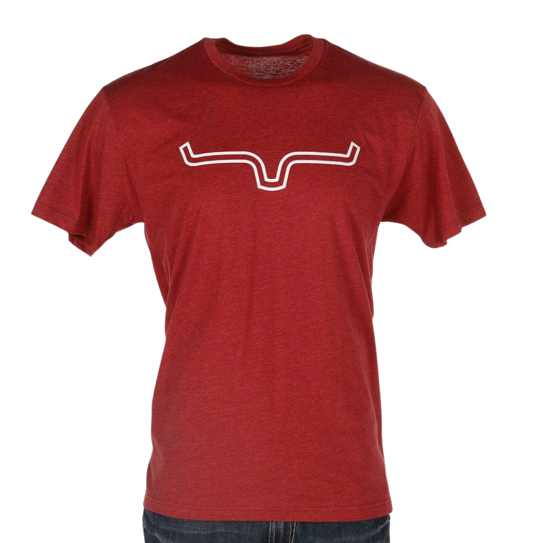 Kimes Ranch Men's Outlier Tee Cardinal Tee Shirt