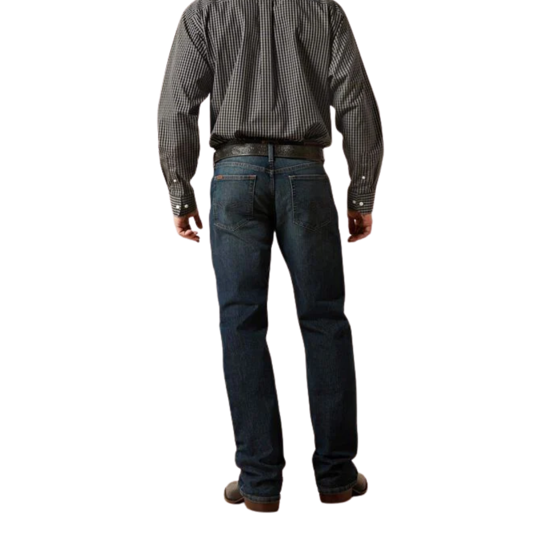 Ariat Men's M4 Relaxed Elias Bootcut Dark Blue Jeans