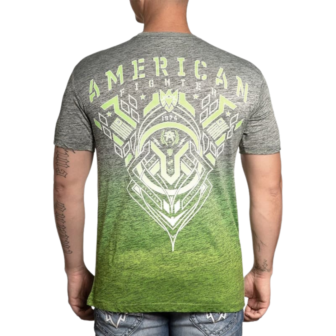 American Fighter Men's Fair Haven Heather Grey Tee Shirt