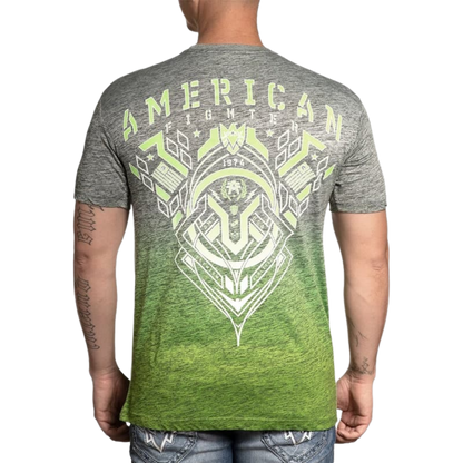 American Fighter Men's Fair Haven Heather Grey Tee Shirt