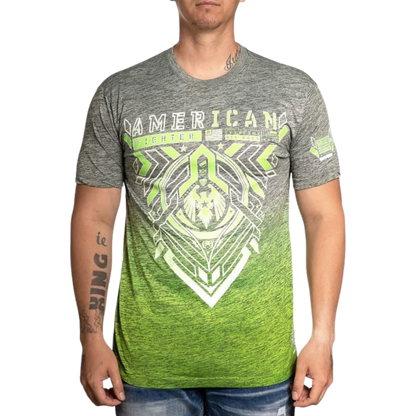 American Fighter Men's Fair Haven Heather Grey Tee Shirt