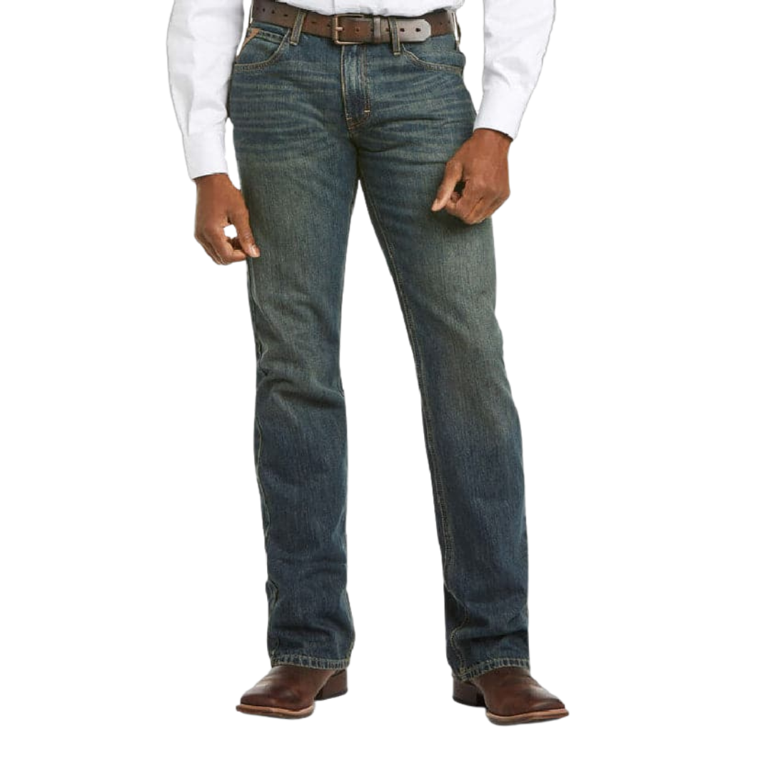 Ariat Men's M5 Slim Legacy Stackable Straight Blue Jeans