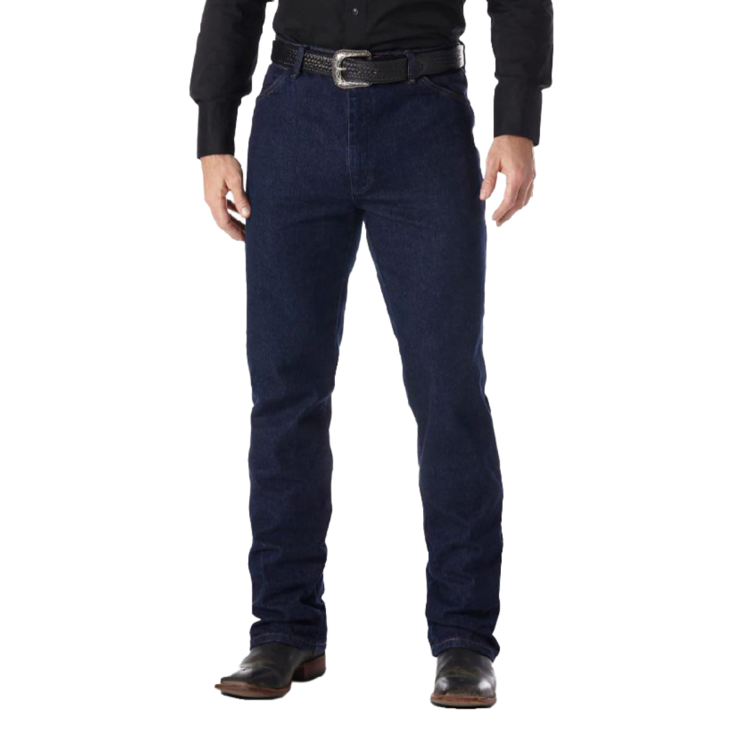 Wrangler Men's Cowboy Cut Bootcut Stretch Regular Blue Jeans - Big & Tall
