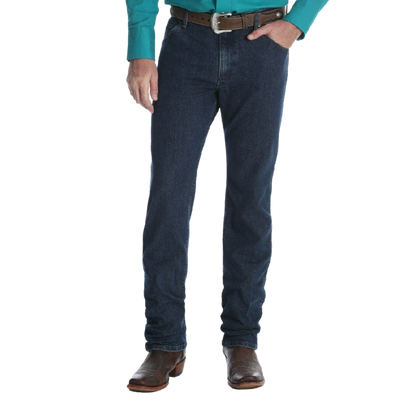Wrangler Men's Premium Performance Cowboy Slim Blue Jeans