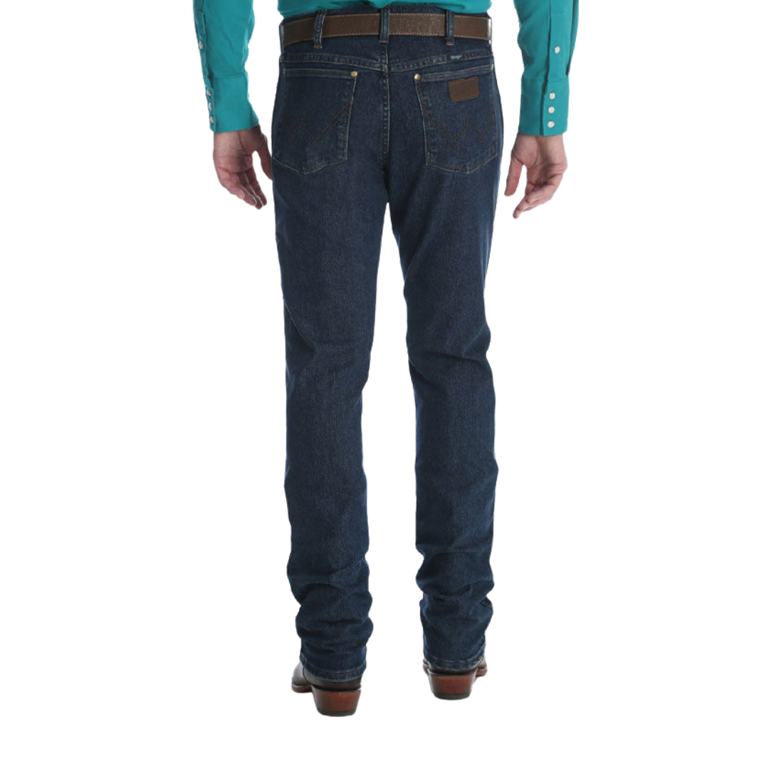 Wrangler Men's Premium Performance Cowboy Slim Blue Jeans