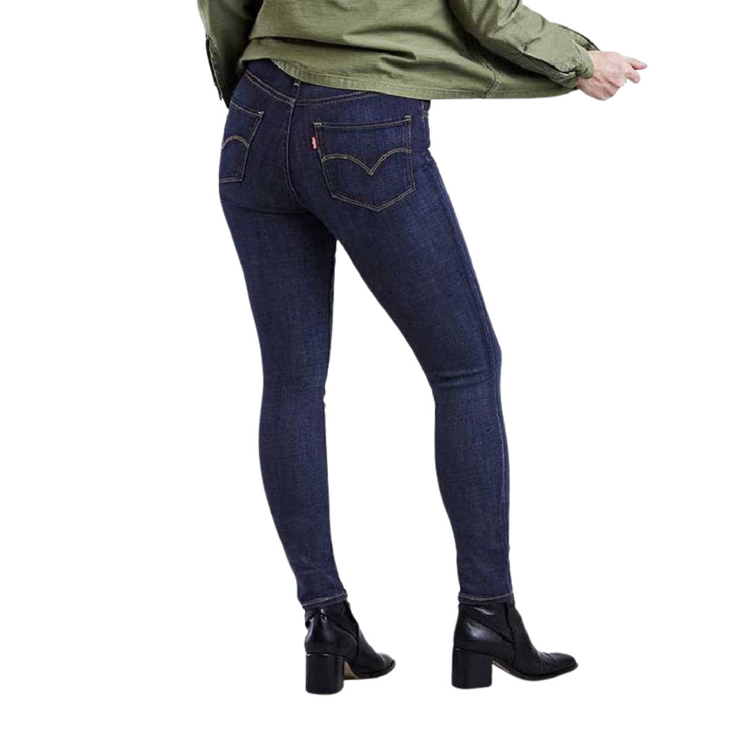 Levi Strauss Women's 721 Skinny Blue Jeans