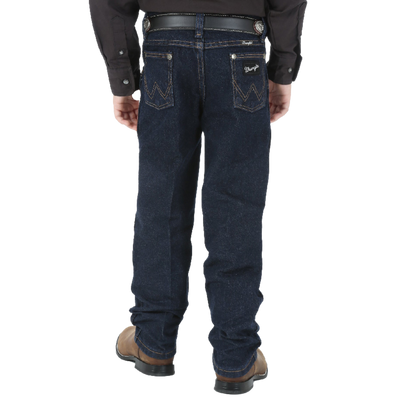Wrangler Youth Boy's Silver Edition High Rise Dark Blue Jeans