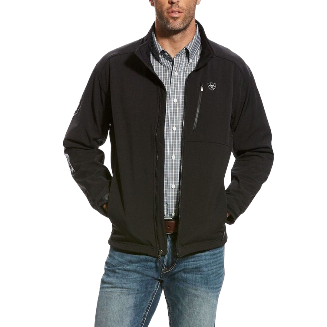 Ariat Men's Logo 2.0 Softshell Black Jacket