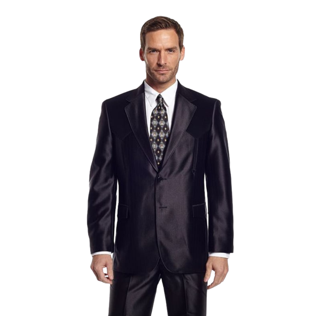 Circle S Men's Swedish Knit Boise Sport Black Coat