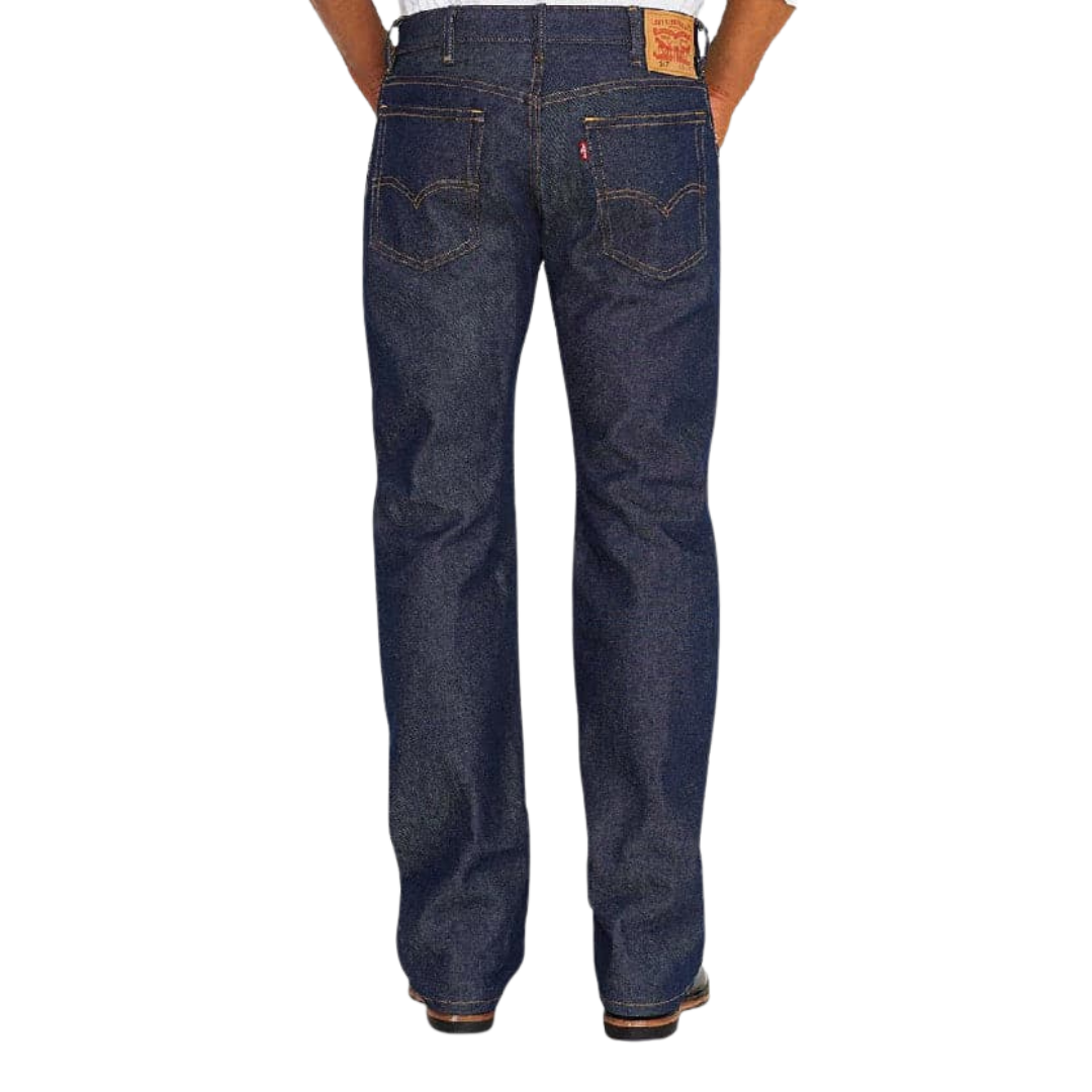 The Boot Jack Levi Strauss 517 Boot Cut Blue Jeans - Western Style The Boot Jack Levi Strauss 517 Boot Cut Blue Jeans - Western Style