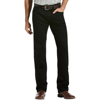 Ariat Men's M5 Slim Stretch Legacy Stackable Black Jeans