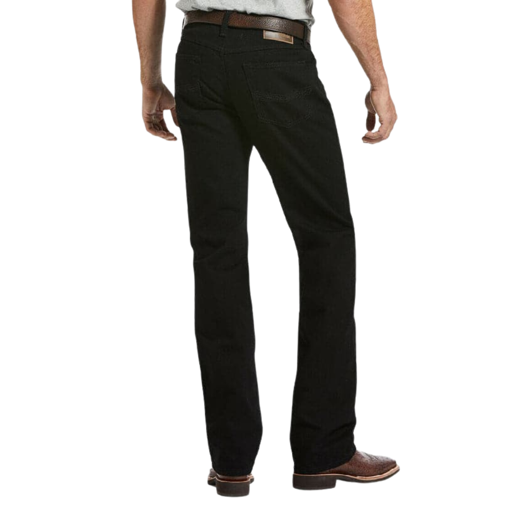 Ariat Men's M5 Slim Stretch Legacy Stackable Black Jeans