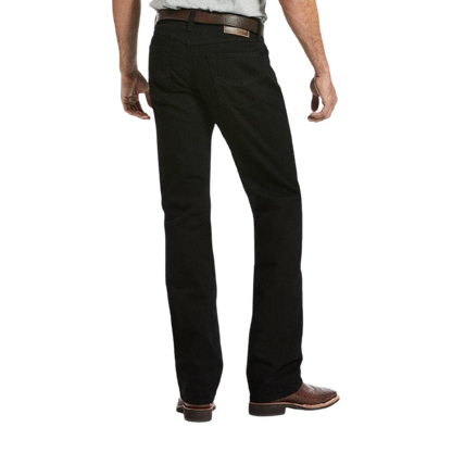 Ariat Men's M5 Slim Stretch Legacy Stackable Black Jeans
