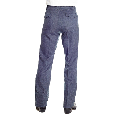 Sidran Men's Heather Navy Dress Ranch Pants