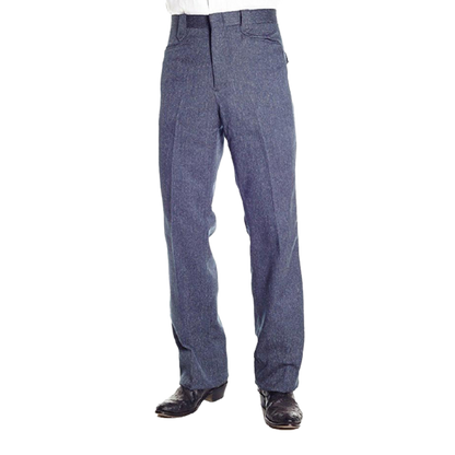 Sidran Men's Heather Navy Dress Ranch Pants