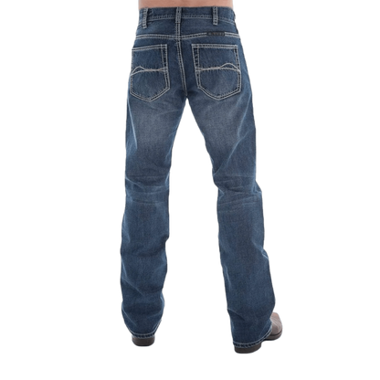 B Tuff Men's Cowgirl Hooah Blue Jeans