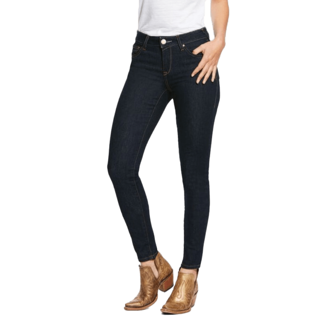 Ariat Women's Clothing Ultra Stretch Perfect Sidewinder Blue Jeans