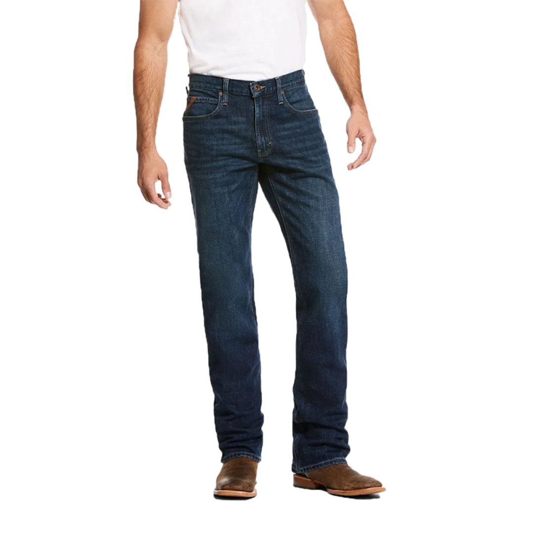 Ariat Men's M1 Slim Straight Stretch Blue Jeans