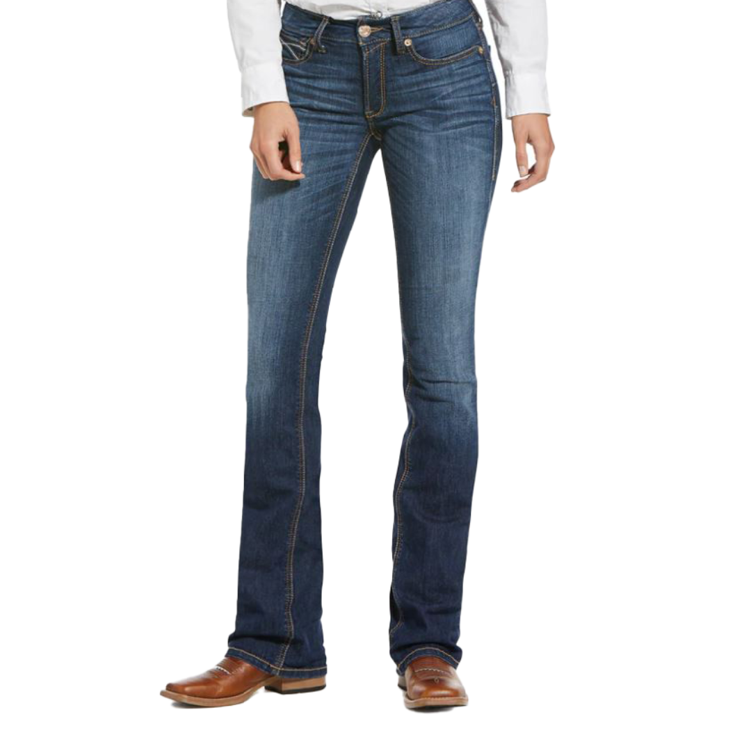 Ariat Women's Stretch Rosa Bootcut Blue Jeans