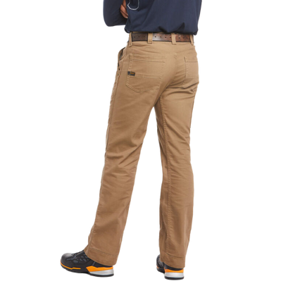 Ariat Men's Durastrech Canvas Utility Light Brown Pants