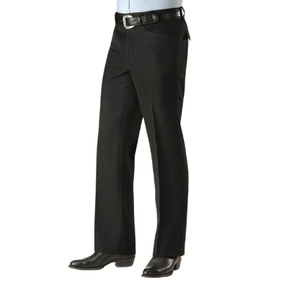 Circle S Men's Black Dress Ranch Pants - Quality Western Style 48 Circle S Men's Black Dress Ranch Pants - Quality Western Style 48