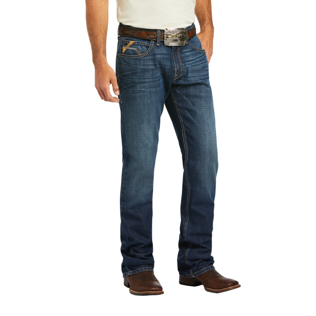 Ariat Men's Clothing Relaxed Kerwing Bootcut Blue Jeans- Big & Tall