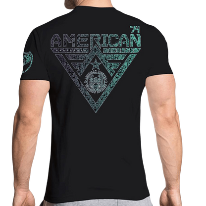 American Fighter Men's Fit Alaska Black Tee Shirt