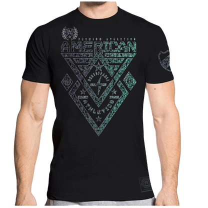 American Fighter Men's Fit Alaska Black Tee Shirt