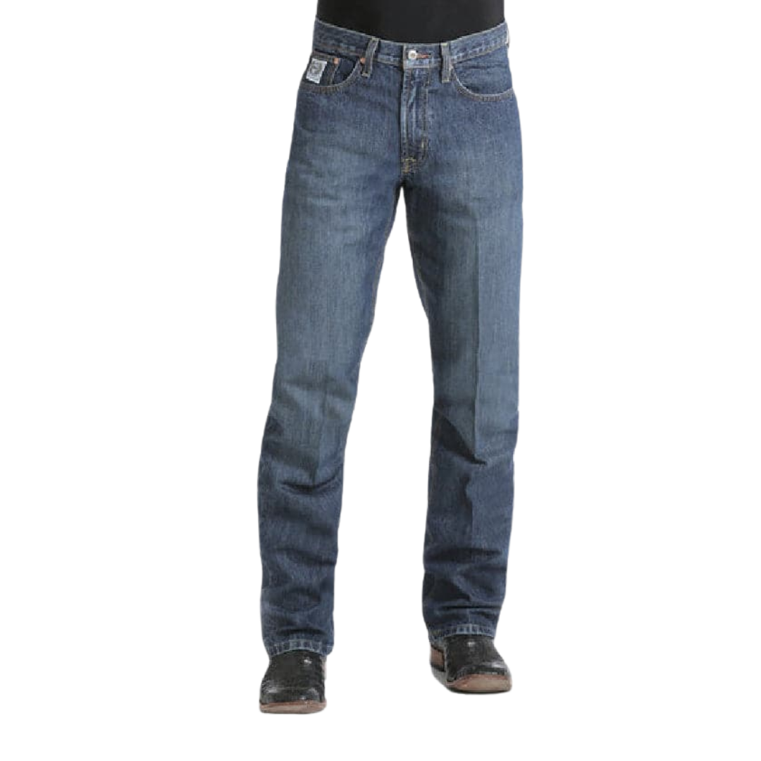 Cinch Men's White Label Dark Blue Jeans